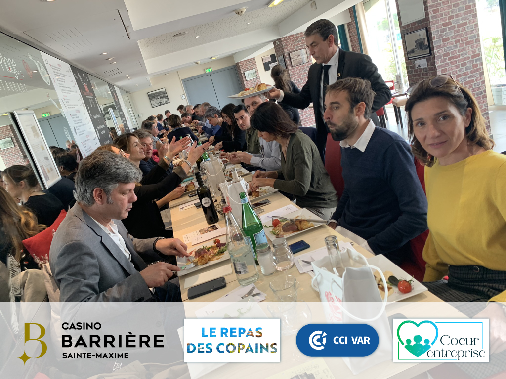 Repas inter-réseaux du 18/03/2022 à Sainte-Maxime (Casino Barrière)